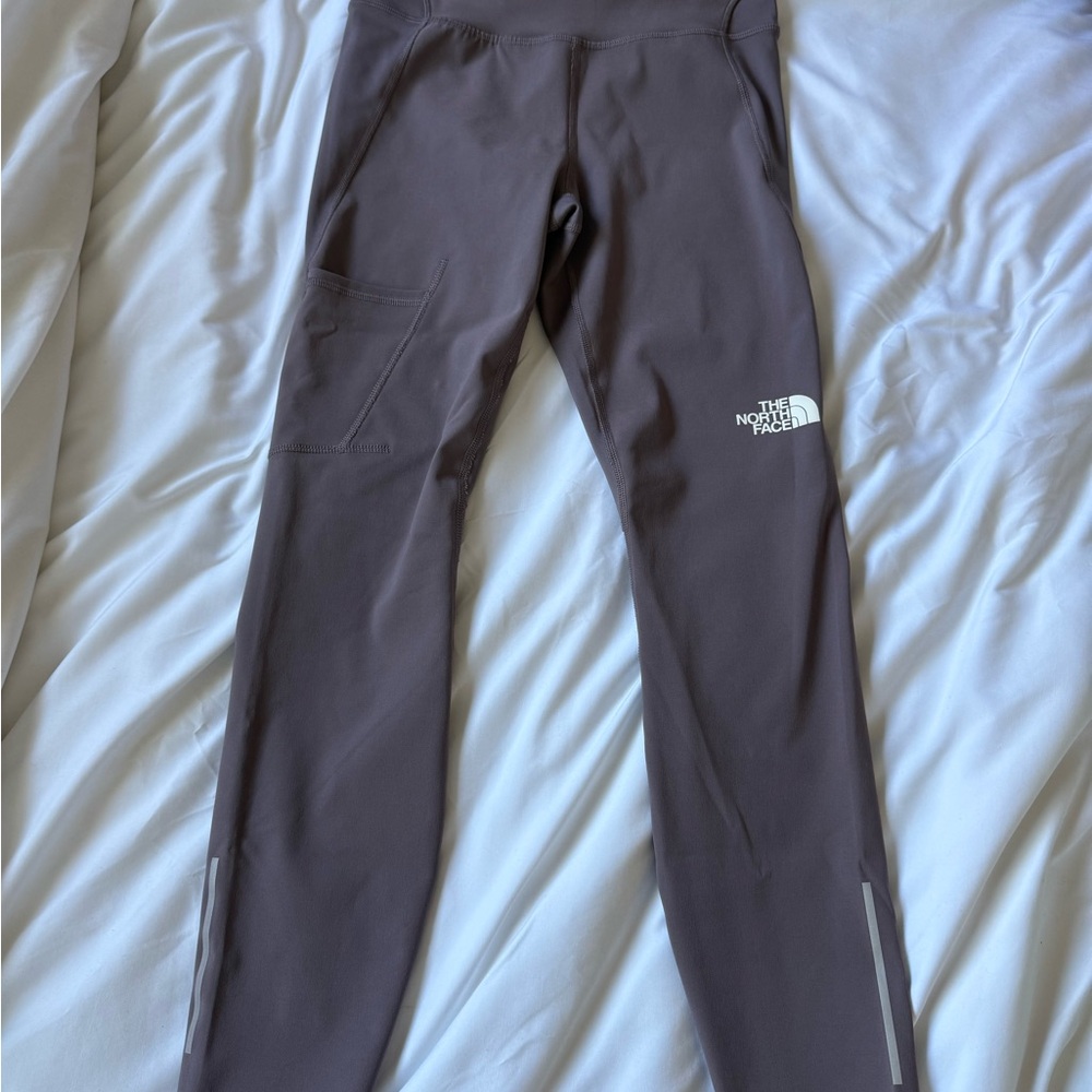 The North Face Women's Graphite Purple Leggings with Side Pocket
